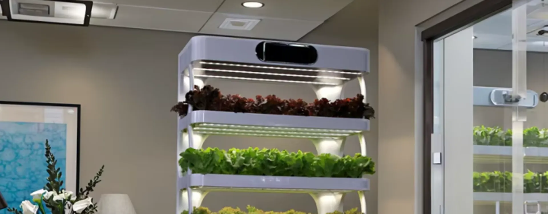 HF1-Square 5-layers Home Hydroponic Planter