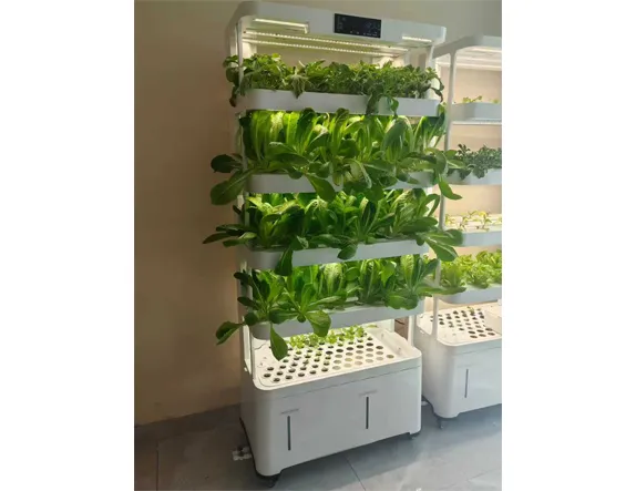hf1 square 5 layers home hydroponic planter 8