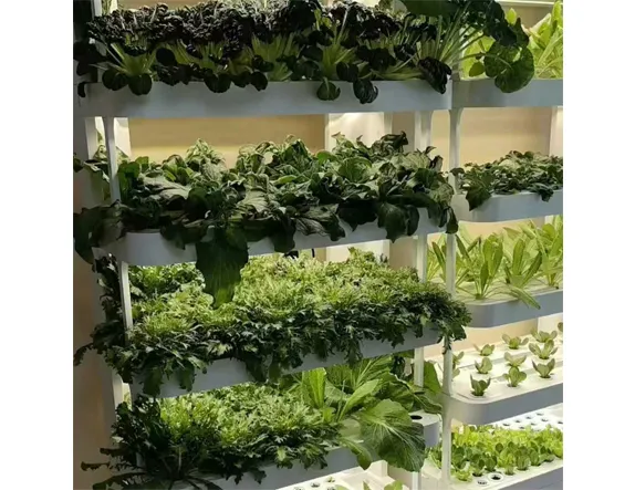 hf1 square 5 layers home hydroponic planter 9