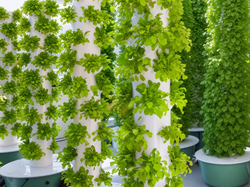 Hydroponic Pineapple Tower